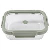 Hermetic Lunch Box Lékué Borosilicate Glass Rectangular 1,05 L