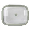 Hermetic Lunch Box Lékué Borosilicate Glass Rectangular 1,52 L