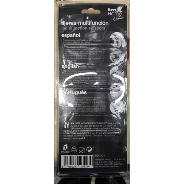 Kitchen Scissors TM Home Red