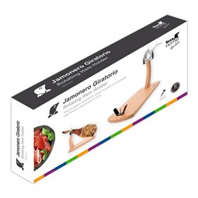 Wooden Ham Stand TM Home 25 x 48 x 40 cm