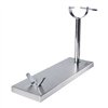 Stainless Steel Ham Stand (support for whole leg of ham) TM Home Metal Stainless steel 17 x 49 x 35 cm