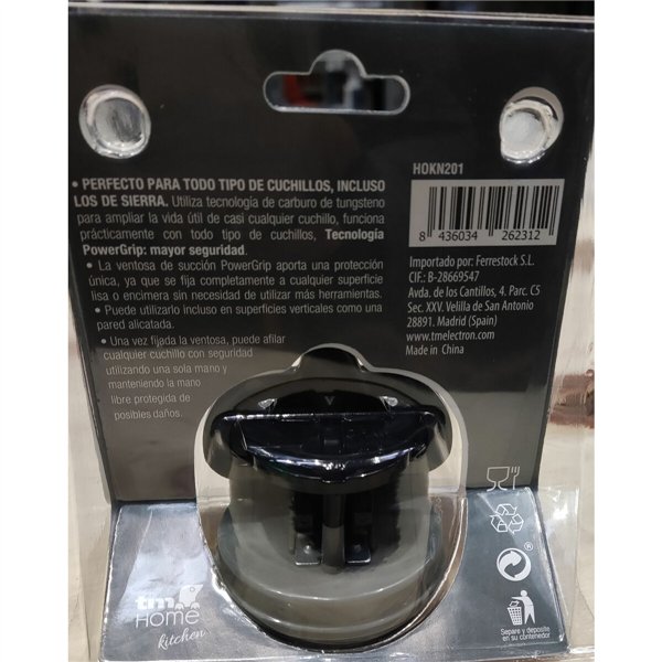 Точилка для ножей TM Home Black с присосками