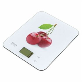 kitchen scale TM Cherries 8 kg (22,4 x 18,5 cm)