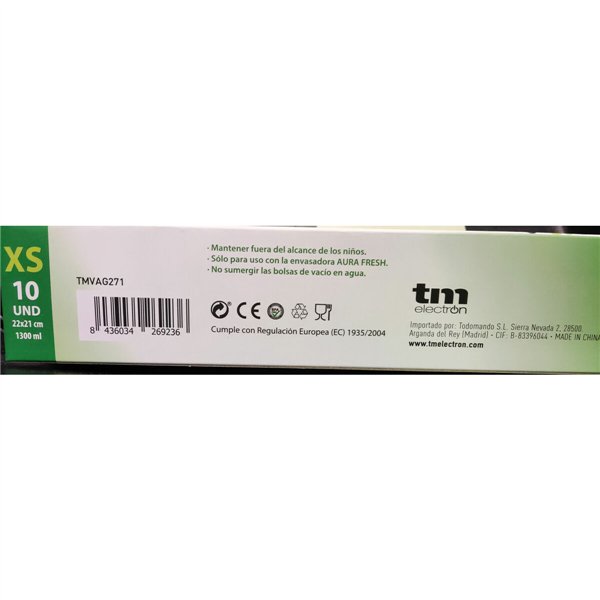 Packing Bags TM Electron Vacuum-packed 22 x 21 cm (10 uds)