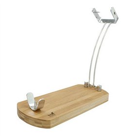 Folding Ham Stand Bamboo (37,5 x 16,5 cm)