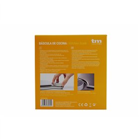 kitchen scale TM Electron Grey 5 kg (171 x 184 x 31,5 mm)