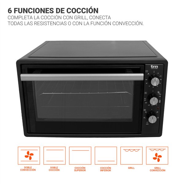 Конвекционная печь TM Electron 37 л 37 л 250ºC