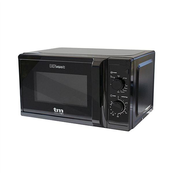Microwave with Grill TM Electron Black 700 W 20 L