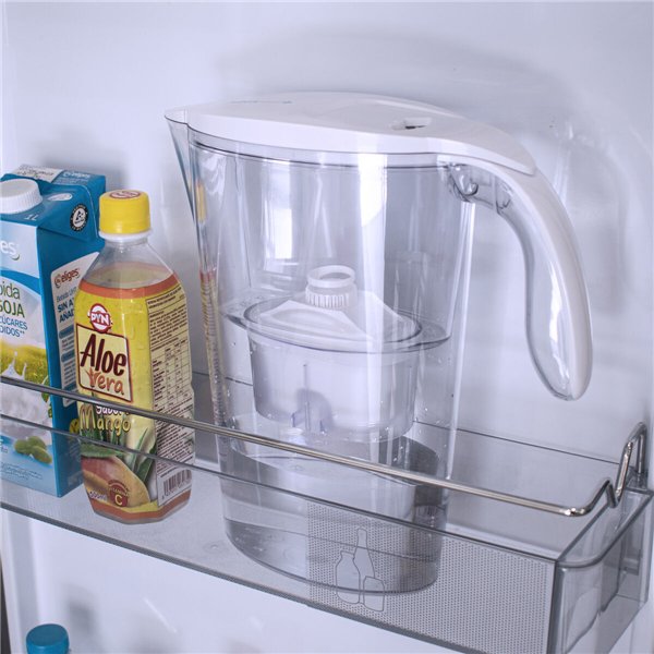 Filter jug TM Electron Transparent Plastic 2,3 L (4 Pieces)