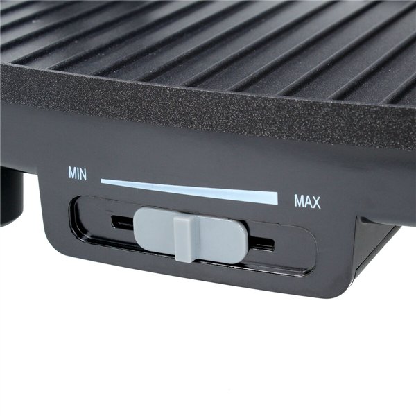 Grill hotplate TM Electron 1500 W 28 x 19 cm Steel