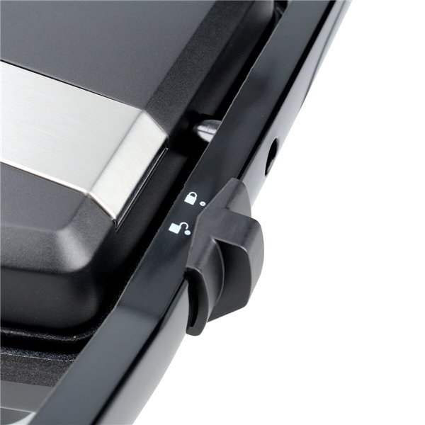 Grill hotplate TM Electron 1500 W 28 x 19 cm Steel