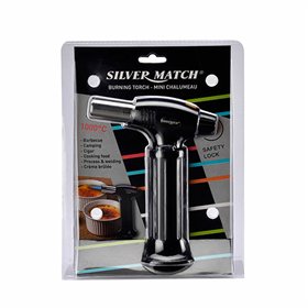 Kitchen Blowtorch Silver Match Professional