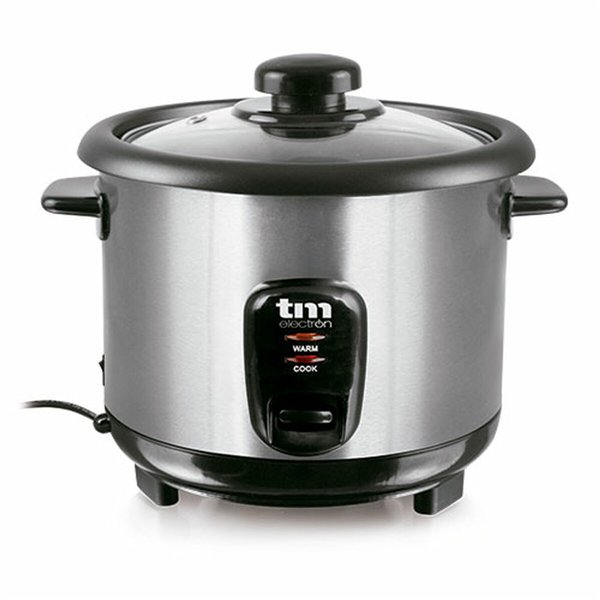 Rice Cooker TM Electron Steel Glass Stainless steel 400 W 1 L