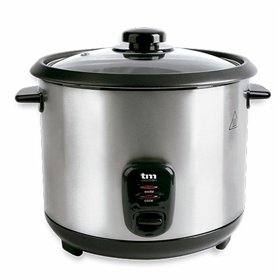 Rice Cooker TM Electron Steel Glass Stainless steel 900 W 2,2 L