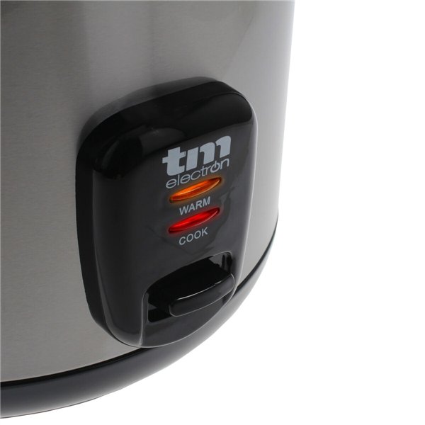 Rice Cooker TM Electron Steel Glass Stainless steel 900 W 2,2 L