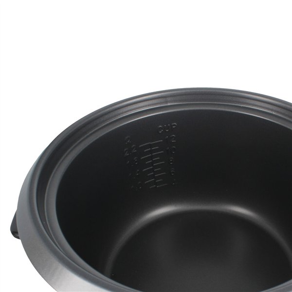 Rice Cooker TM Electron Steel Glass Stainless steel 900 W 2,2 L