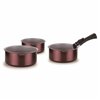 Saucepans Arthur Martin Violet Prune 4 Pieces