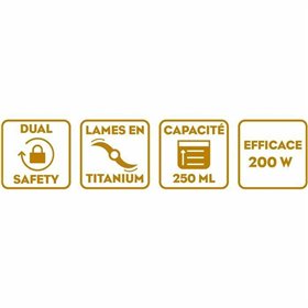 Food Processor Little Balance 8102 Black