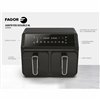 Air Fryer Fagor FG2X4L Black noir 2200 W 8 L