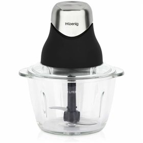 Mincer Hkoenig LEO8 Black Chrome Glass Stainless steel 1 L