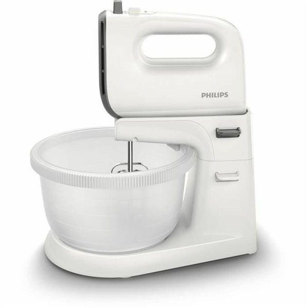 Mixer-Kneader with Bowl Philips HR3745/00 White 450 W 3 L