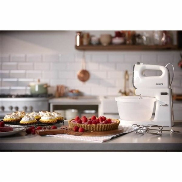 Mixer-Kneader with Bowl Philips HR3745/00 White 450 W 3 L