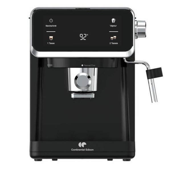 Superautomatic Coffee Maker Continental Edison CEME19B Black