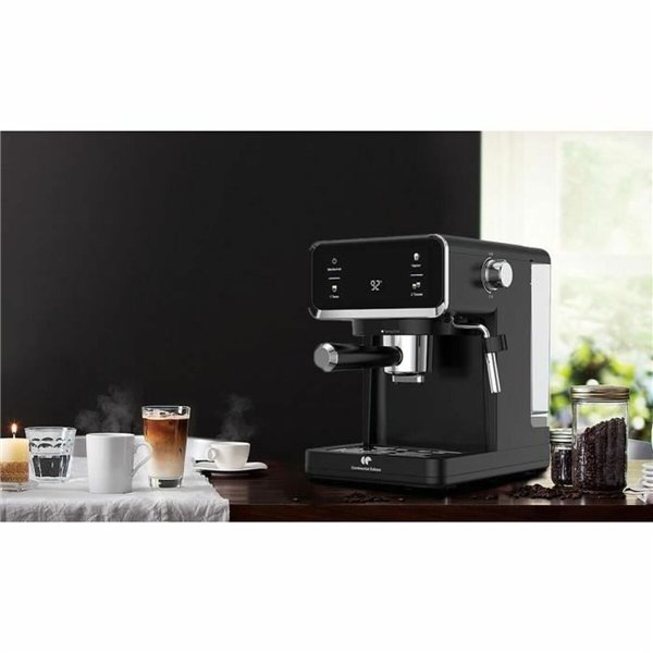 Superautomatic Coffee Maker Continental Edison CEME19B Black