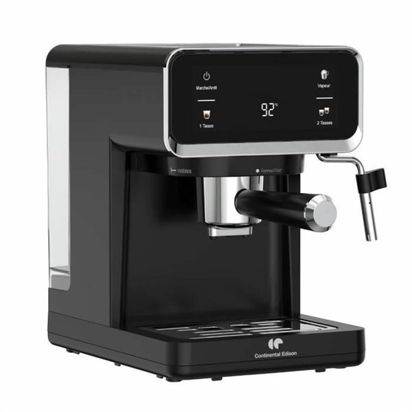 Superautomatic Coffee Maker Continental Edison CEME19B Black