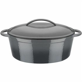 Casserole with lid GSW Grey Cast Iron