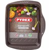 Baking tray Pyrex Brown Black Metal
