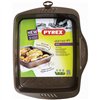 Baking tray Pyrex Brown Black Metal