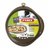 Pizza Mould Pyrex Brown Black Metal