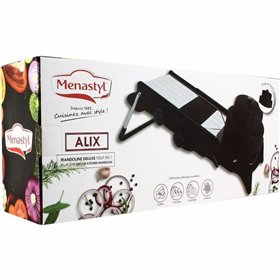 Grater Menastyl Steel polypropylene Stainless steel /Wood