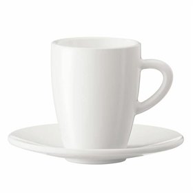 2 Piece Coffee Cup Set Jura 85 ml White (2 Units)