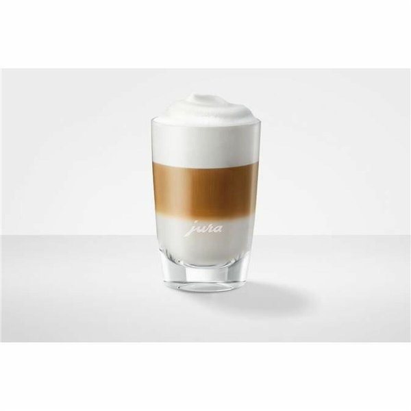 Set of glasses Jura Machiato 220 ml Transparent Glass (2 Units)