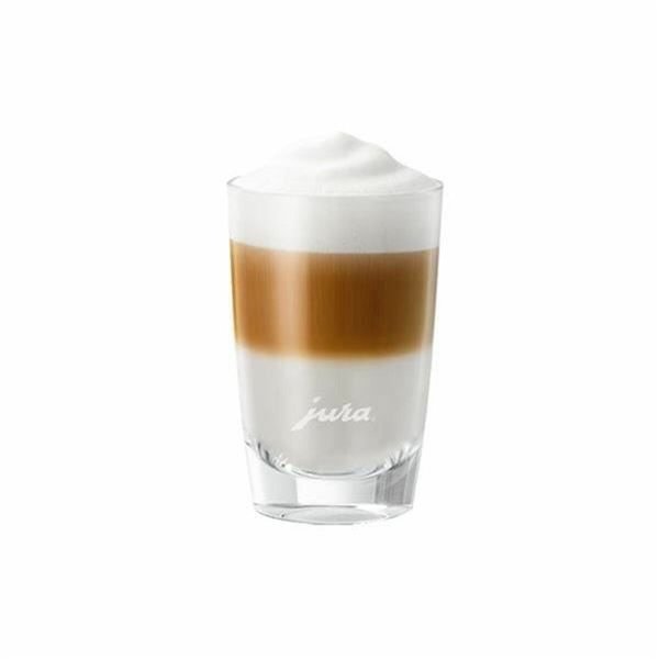 Set of glasses Jura Machiato 220 ml Transparent Glass (2 Units)