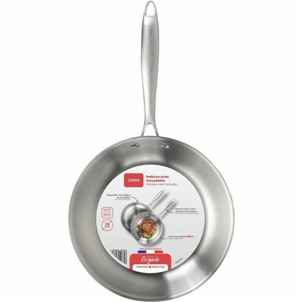 Pan Livoo Stainless steel Steel Ø 28 cm