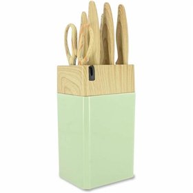 Knife Set Menastyl polypropylene Green 6 Pieces (6 Units)