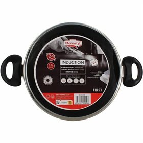 Casserole Menastyl Grey 5 L Ø 24 cm