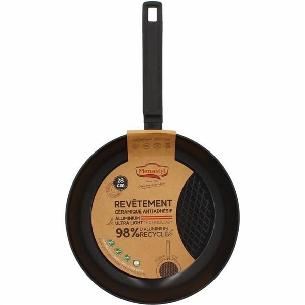 Pan Menastyl Black Toughened aluminium Ø 28 cm
