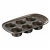 Muffin Tray Pyrex Brown