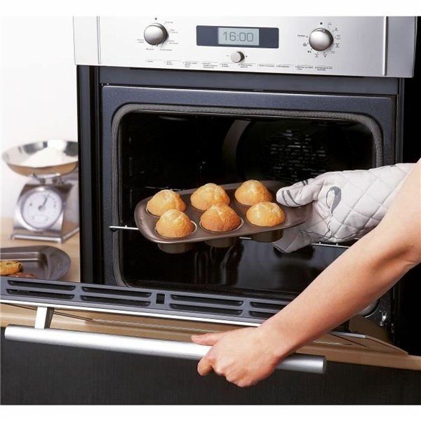 Muffin Tray Pyrex Brown