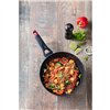 Wok Pan Pyrex Black Aluminium