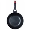 Wok Pan Pyrex Black Aluminium
