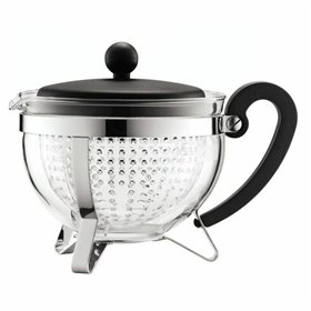 Teapot Bodum Black Plastic 1 L