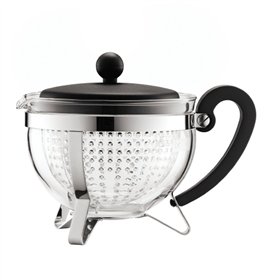 Teapot Bodum Black Plastic 1 L