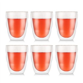 Set of glasses Bodum Transparent (6 Units)