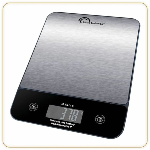 kitchen scale Little Balance 10 kg Silver 23,8 x 17,3 cm