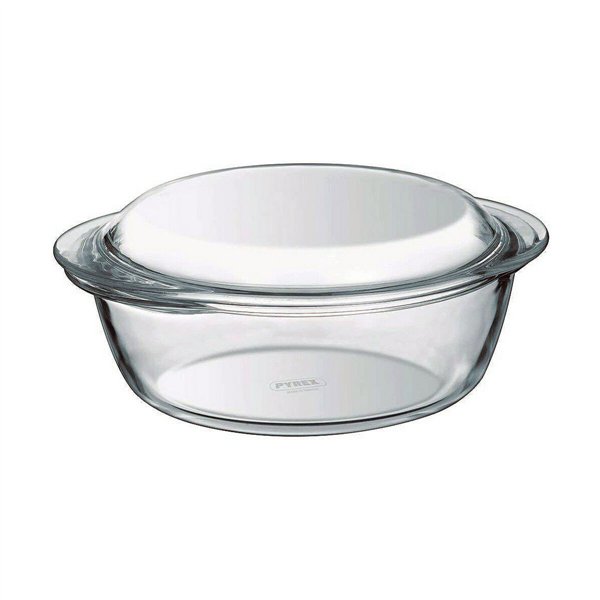 Casserole with lid Pyrex Essentials 23 x 11 x 27 cm Transparent Glass 32 L